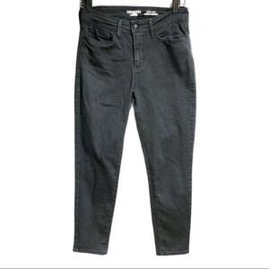 Denizen from Levi's High Rise Ankle Skinny Stretch‎ Black Denim Jeans Women's 6